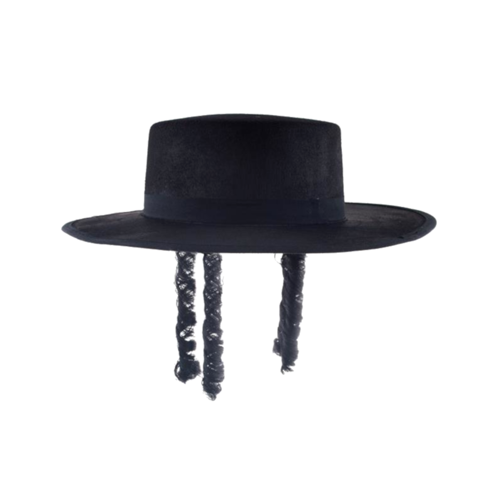 Еврейская шапка с пейсами